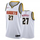 Nuggets 27# Jamal Murray Basketball Swingman  White