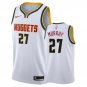 Nuggets 27# Jamal Murray Basketball Swingman  White