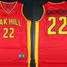Oak Hill Academy #22 Carmelo Anthony Orange Swingman