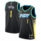 Obi Toppin Indiana Pacers 2024 City Edition Basketball  Black