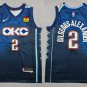 Oklahoma City Thunder #2 Shai Gilgeous Alexander  City Edition Basketball