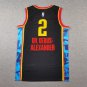 Oklahoma City Thunder #2 Shai Gilgeous Alexander  City Edition Basketball