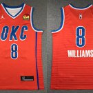 Oklahoma City Thunder #8 Jalen Williams Statement  Orange