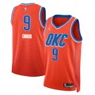 Oklahoma City Thunder #9 Alex Caruso Statement  Orange