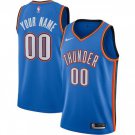 Oklahoma City Thunder Custom Icon Basketball  Blue