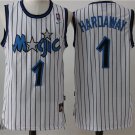 Orlando Magic #1 Penny Hardaway basketball  White