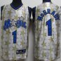 Orlando Magic #1 Tracy McGrday Basketball  White Retro
