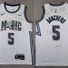 Orlando Magic #5 Paolo Banchero White 2025 City Edition Stitched Basketball