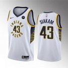 Pacers #43 Pascal Siakam Basketball  White