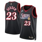 Philadelphia 76ers #23 Eric Gordon Black 2025 Classic Edition Stitched