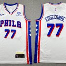 Philadelphia 76ers #77 VJ Edgecombe Association Edition Swingman  White