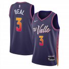 Phoenix Suns #3 Bradley Beal Basketball  Purple 2024 City Edition