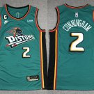 Pistons #2 Cade Cunningham Basketball Throwback  Green
