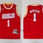 Rockets #1 Tracy McGrady  Red White Throwback
