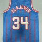Rockets #34 Hakeem Olajun  Blue