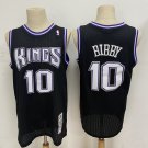 Sacramento Kings #10 Mike Bibby Basketball  Black Stitched