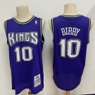 Sacramento Kings #10 Mike Bibby Basketball  Purple Stitched
