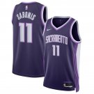 Sacramento Kings #11 Domantas Sabonis Purple 2025 26 City Edition Swingman