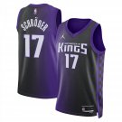 Sacramento Kings #17 Dennis Schröder Statement Edition Swingman  Purple