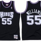 Sacramento Kings #55 Jason Williams Basketball  Black