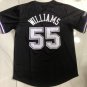 Sacramento Kings #55 Jason Williams MITCHELL & NESS Basketball Short Sleeve Black