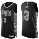 San Antonio Spurs #3 Chris Paul Black Statement Edition Player