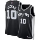San Antonio Spurs #10 Jeremy Sochan Black Icon Edition Swingman