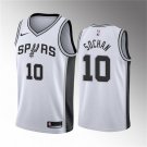 San Antonio Spurs #10 Jeremy Sochan White Association Edition