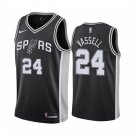 San Antonio Spurs #24 Devin Vassell Black 2025 Draft Icon Edition Stitched Basketball