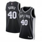 San Antonio Spurs #40 Harrison Barnes Black Icon Edition Stitched Basketball