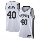 San Antonio Spurs #40 Harrison Barnes White Association Edition