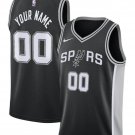San Antonio Spurs Active Player Custom Black Stitched Basketball