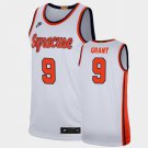 Syracuse Orange #9 Jerami Grant White Retro College Basketball