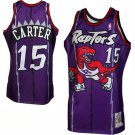 Toronto Raptors #15 Vince Carter Purple  Throwback