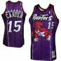Toronto Raptors #15 Vince Carter Purple  Throwback