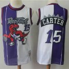 Toronto Raptors #15 Vince Carter Split  Purple White
