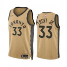 Toronto Raptors #33 Gary Trent Jr. Gold 2023-24 City Edition Basketball