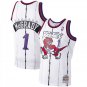 Toronto Raptors 1 Tracy McGrady White Basketball