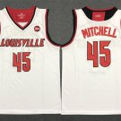 University of Louisville #45 Donovan Mitchell Swingman  White