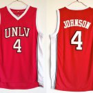 UNLV #4 Larry Johnson College Basketball  Red