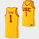 USC Trojans #1 Trae Young College Basketball  Gold