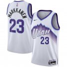 Utah Jazz #23 Lauri Markkanen White 2025 Association Edition Stitched