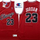Vintage Vintage 90s Champion Bulls #23 Michael Jordan Basketball Rookie  Red