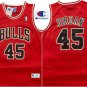 Vintage Vintage 90s Champion Bulls #45 Michael Jordan Basketball  Red