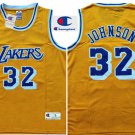 Vintage Vintage 90s Champion Lakers #32 Magic Johnson Basketball  Gold