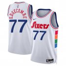VJ Edgecombe #77 Philadelphia 76ers City Edition  White