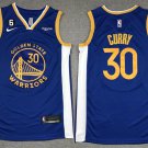 Warriors #30 Stephen Curry  Blue 2023