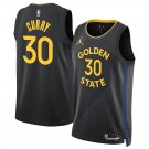 Warriors #30 Stephen Curry 2025 City Basketball  Black