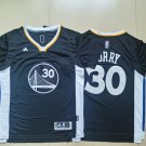Warriors Stephen Curry Retro Basketball Stitched Short sleeve Black