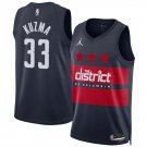 Washington Wizards #33 Kyle Kuzma Navy 2024 25 Statement Edition Stitched